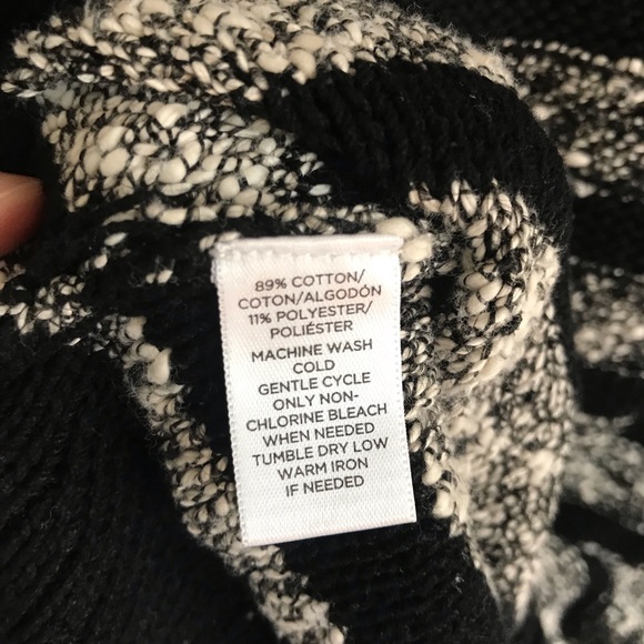 LOU & GREY Black Stripe Knit Sweater - Picture 7 of 7